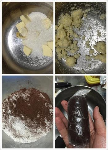巧克力脆皮泡芙的做法步骤1