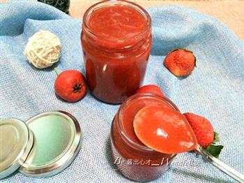 私房草莓山楂果酱的做法步骤9