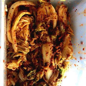 朝鲜族地道家庭版腌辣白菜的做法步骤6