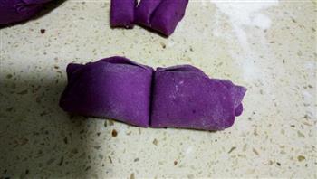 紫薯玫瑰花馒头的做法图解11
