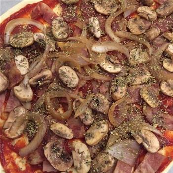 意大利乡村薄饼披萨 Pizza的做法步骤17
