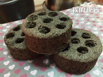 黑米糕紫米糕-超级健康软的糯米松糕的做法图解13