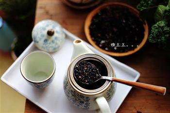 玄米桂花茶的做法步骤5
