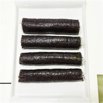 南美对虾紫菜包饭  寿司卷的做法图解9