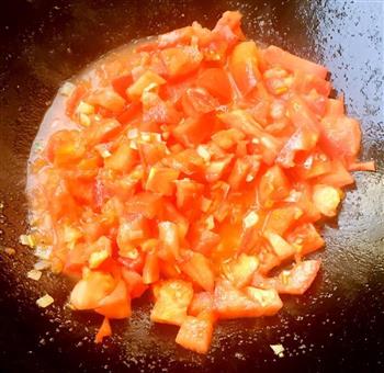 西红柿鸡蛋木耳炒米线的做法图解12