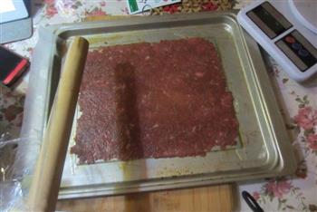 蜜汁猪肉脯的做法的做法步骤4