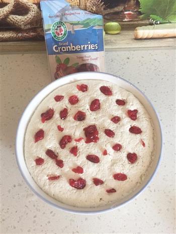粘米粉蔓越莓发糕的做法步骤9