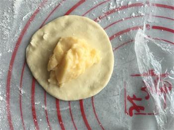 梅花奶黄包的做法图解15