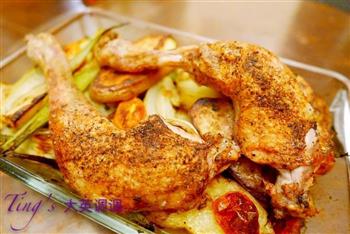 烤大鸡腿大茴香-西式新疆菜系的做法步骤10