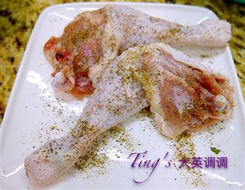 烤大鸡腿大茴香-西式新疆菜系的做法步骤2