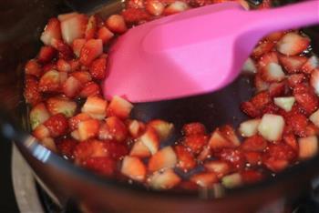 红粉佳人-草莓冰淇淋的做法步骤9