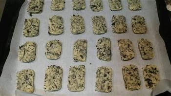 黑芝麻海苔饼干的做法图解7