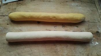 八双色螺旋纹豆沙包的做法步骤11