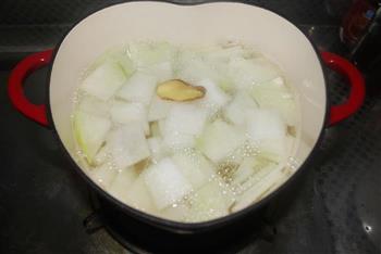 暖暖的冬瓜丸子汤的做法步骤5