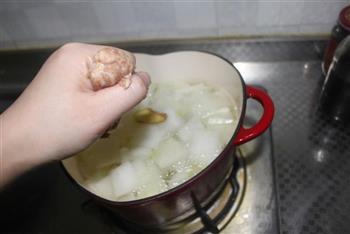 暖暖的冬瓜丸子汤的做法步骤6