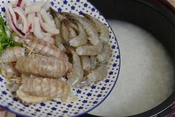 什锦海鲜粥的做法步骤9