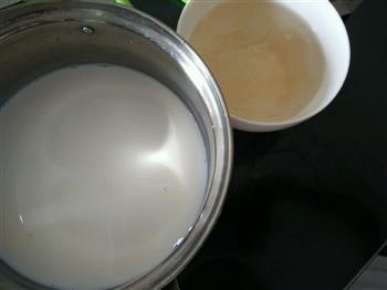 木瓜牛奶冻，美容水果的做法步骤3