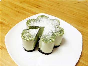 抹茶豆腐芝士蛋糕的做法步骤15