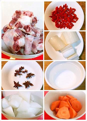 清炖牛尾汤的做法步骤1