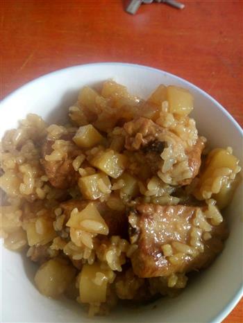 排骨土豆焖饭的做法步骤7