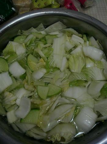 韩式泡菜—辣白菜的做法图解1