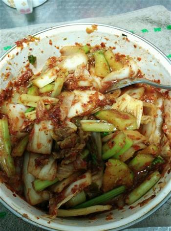 韩式泡菜—辣白菜的做法图解6