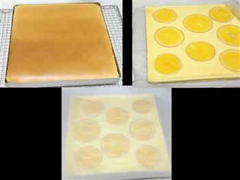 香橙蛋糕卷的做法步骤8