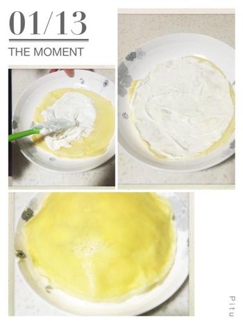 榴莲千层蛋糕的做法步骤10