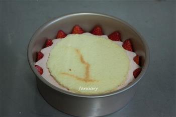 草莓慕斯蛋糕的做法步骤22