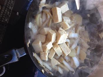 大白菜炖豆腐的做法步骤3