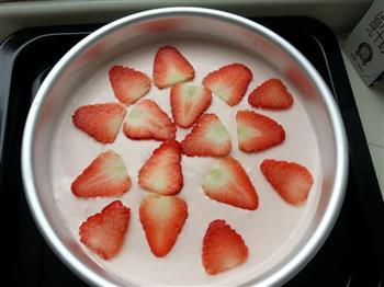 草莓慕斯蛋糕8寸的做法步骤14