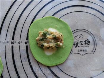 翡翠白菜饺子的做法步骤9