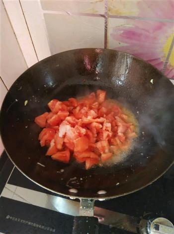 西红柿打卤面的做法步骤9