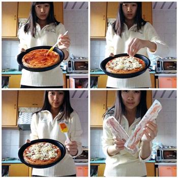 培根玉米披萨的做法步骤1