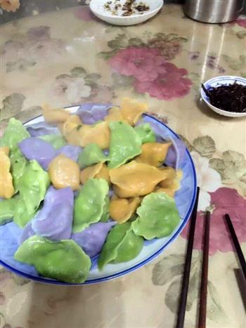 彩色饺子的做法步骤4