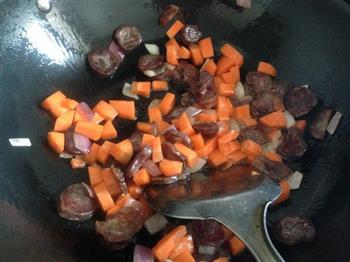腊肠土豆焖饭的做法步骤8