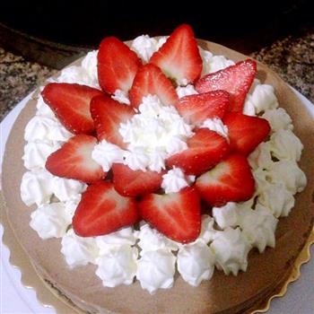 巧克力慕斯蛋糕&草莓奶油蛋糕的做法步骤17