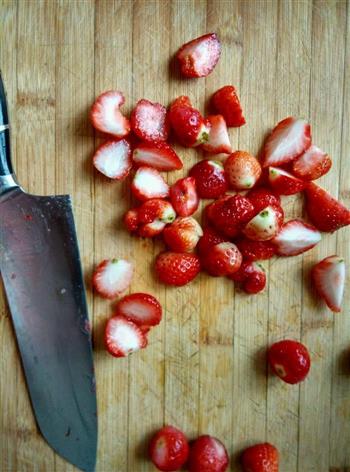零添加剂-自制草莓果酱的做法步骤2