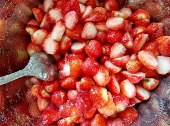 零添加剂-自制草莓果酱的做法步骤4