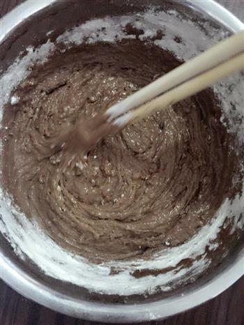 烘烤巧克力可可饼干的做法步骤8