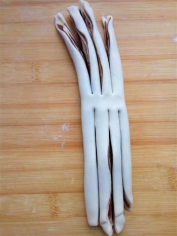 中式福寿结红枣豆沙面包的做法图解12