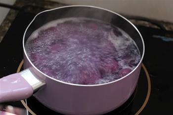黑芝麻紫薯汤圆的做法步骤4