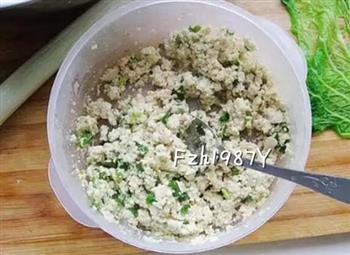白菜豆腐卷-清淡鲜美的做法步骤3