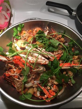干锅虾蟹的做法步骤4