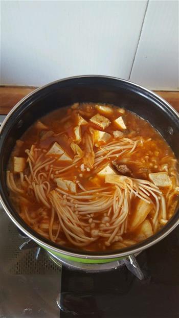 韩式辣白菜汤的做法图解8