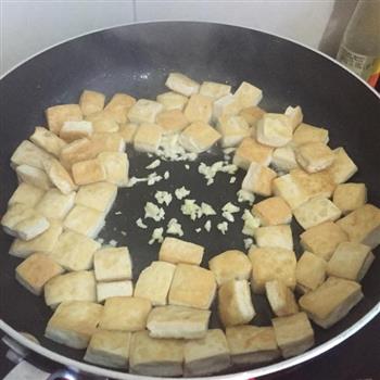 香煎豆腐炒肉的做法步骤9