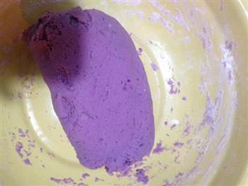 紫薯山药糯米饼的做法步骤4