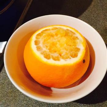 止咳偏方-盐蒸橙子的做法步骤1