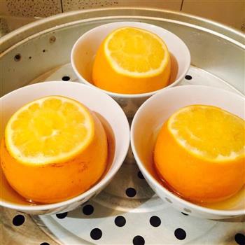 止咳偏方-盐蒸橙子的做法步骤3