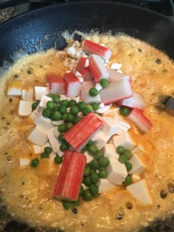 京菜-蟹黄豆腐的做法步骤10